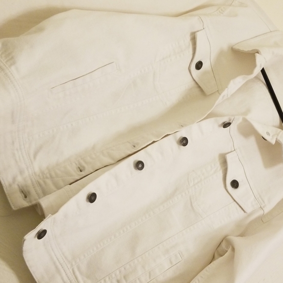 white denim jacket kmart